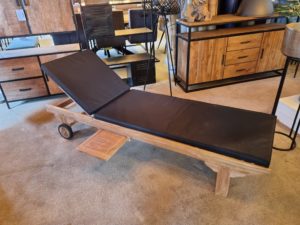 Fania lounger teakhout