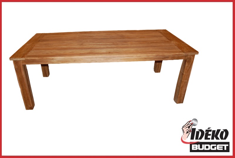 Teak eettafel