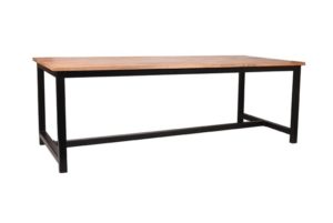 Eetkamertafel ghent mango hout + metaal