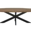 Eetkamertafel sturdy ovaal mango hout