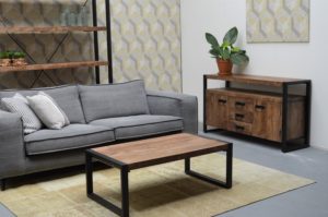 Dressoir Viking Strong mango hout 145 cm
