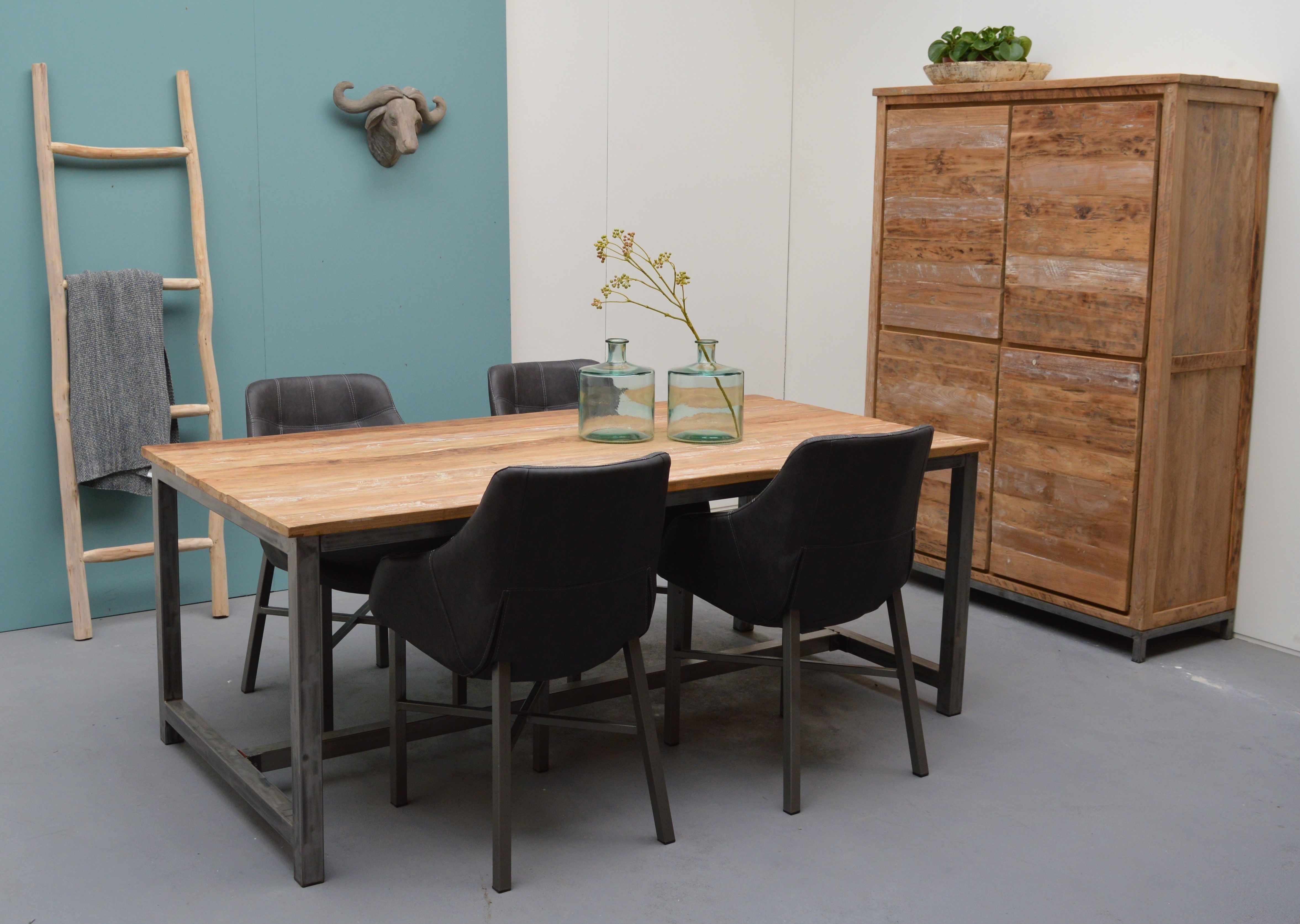 london - Teak/Metaal