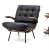Fauteuil Bastiaan java leder alle kleuren