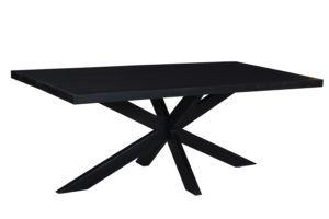Eettafel Kala spider black - diverse afmetingen