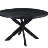 Eettafel Kala black rond- diverse afmetingen