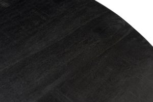 Eettafel Kala black rond- diverse afmetingen