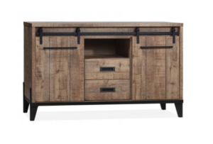 Dressoir Vigo lamulux kleur mango 160 cm