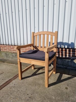 Teak tuinstoel "Lian'' + gratis zitkussen