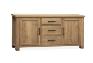 Dressoir Newcastle lamulux kleur Barley 180 cm