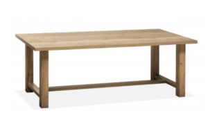 Kloostertafel Newcastle lamulux kleur Barley - Leverbaar in drie afmetingen
