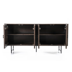 dressoir "Remi" 4-drs. - bruin 95662 170x45x80 cm