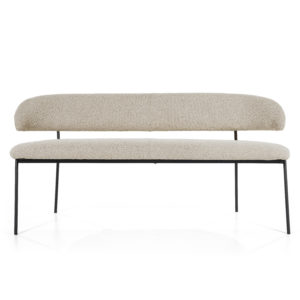 Eetkamerbank-Luka-antraciet-beige-taupe-groen