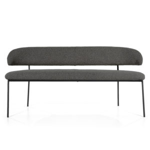 Eetkamerbank-Luka-antraciet-beige-taupe-groen