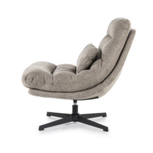 Fauteuil "Cooper" Zonder Armleuning | Beige, grijs, bruin
