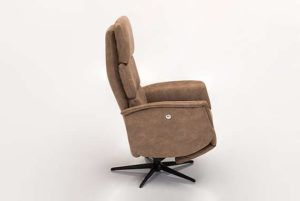 Relaxfauteuil 7056 hoge rugleuning - Manueel of elektrisch maat S/M/L