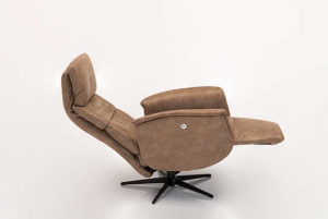 Relaxfauteuil 7056 hoge rugleuning - Manueel of elektrisch maat S/M/L