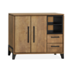 Dressette/Wandkast "Maldini" lamulux old teak 119x45x95 cm