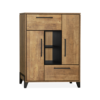 Highboard/Wandkast "Maldini" lamulux old teak 119x45x145 cm