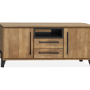 Lowboard/Dressoir "Maldini" lamulux old teak 155x45x65 cm