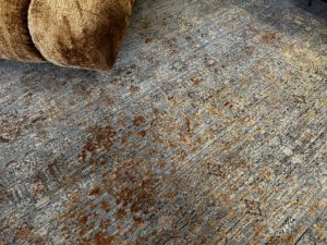Vloerkleed Farbe Grande kleur 318 Goud/creme - Leverbaar in 9 afmetingen