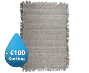 Showroom sale - By-Boo Vloerkleed Woolie grijs 160x230 cm