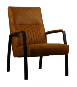 Fauteuil 'Aad' - leverbaar in diverse kleuren/stoffen