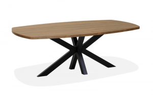 Eettafel deens ovaal lamulux Costa