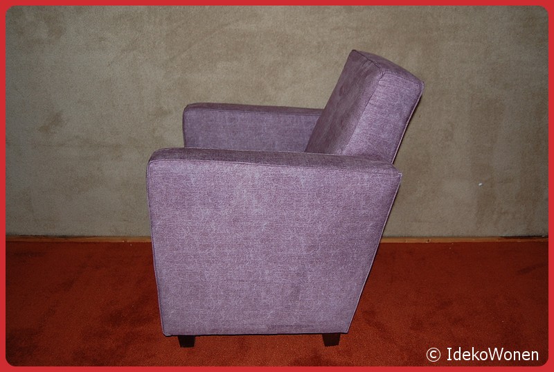 Fauteuil 'Enno' Paars