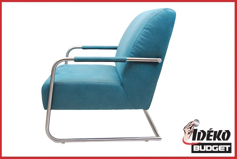 Fauteuil 'Kees' stof Blauw