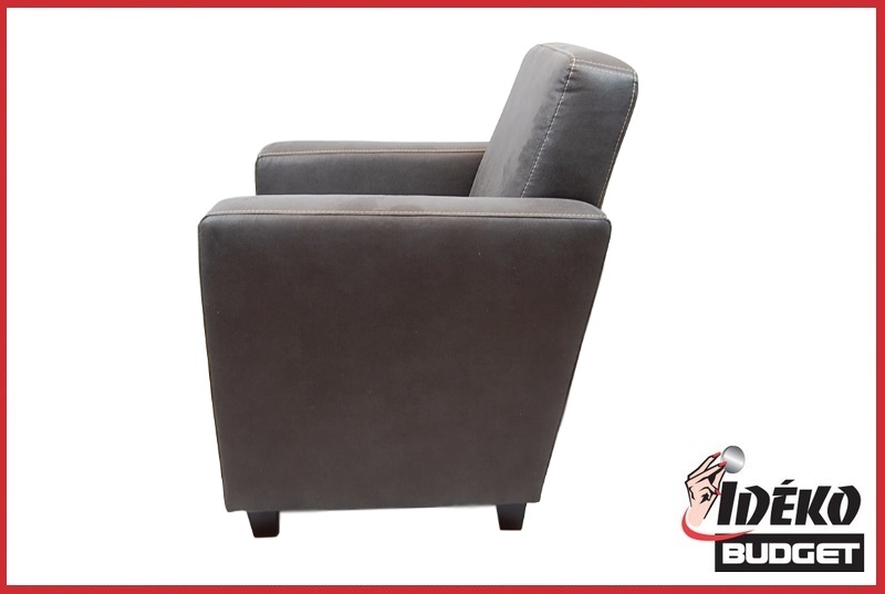Fauteuil 'King' stof antraciet