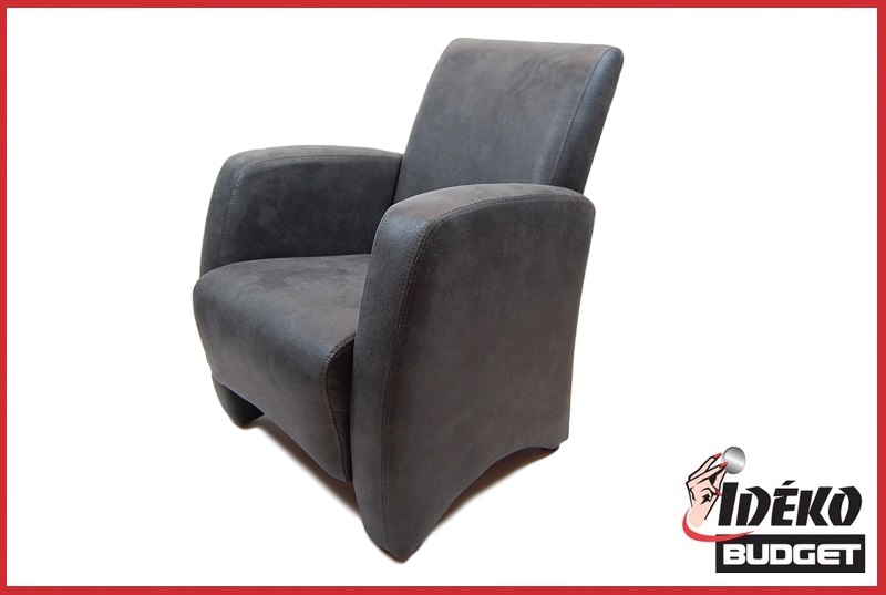 Fauteuil 'Sita' relax antraciet nc