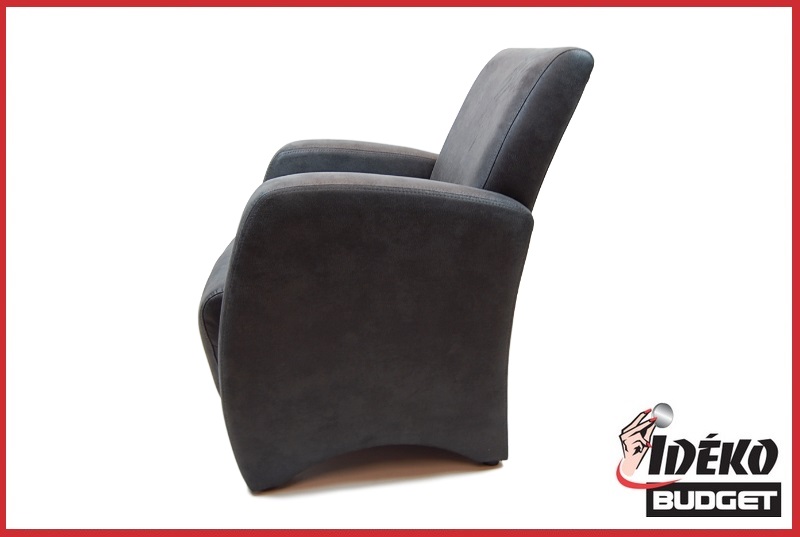 Fauteuil 'Sita' relax antraciet nc