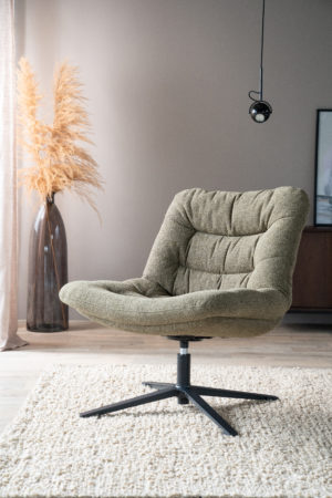 fauteuil-danica-zonder-armleuning-groen-beige-lichtgrijs-antraciet